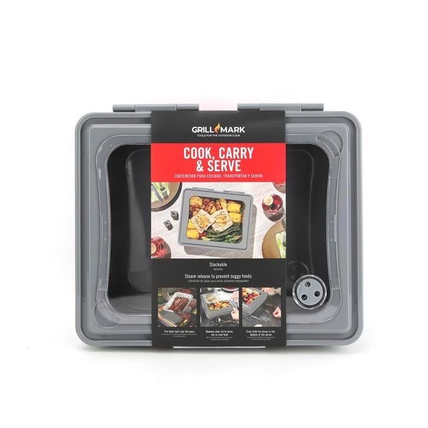Grill Mark Gray Food To Go Container 1 pk 40405ACE